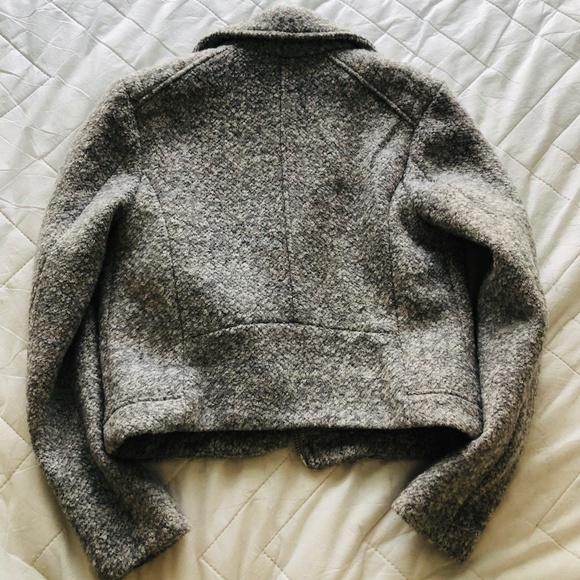 H&M Grey Cropped Jacket - Picture 4 of 5